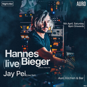 Nightvibe presents Hannes Bieger LIVE & Jay Pei LIVE photo