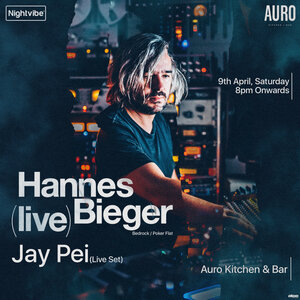 Nightvibe presents Hannes Bieger LIVE & Jay Pei LIVE