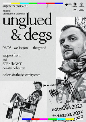 Coastal Promotions Presents: Unglued & Degs - Wellington photo