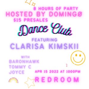 Dance Club w/ Clarisa Kimskii photo