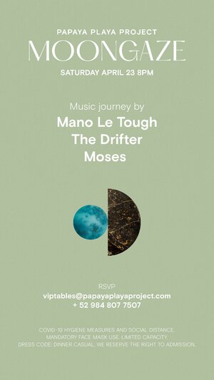 Moongaze - April 23 - Mano Le Tough / The Drifter / Moses photo