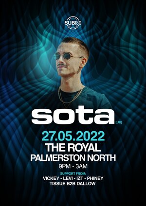 SUB180 PRESENTS: SOTA (UK) | Palmerston North