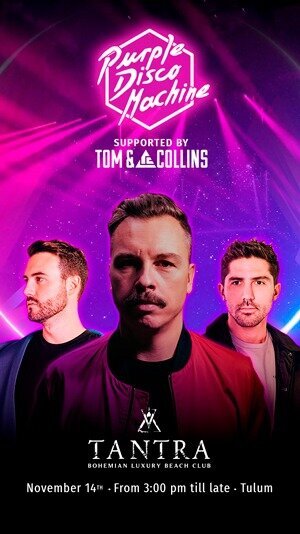 Purple Disco Machine and Tom and Collins