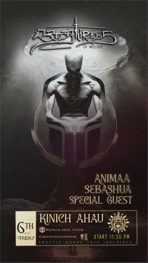 Creatures : Animaa & Sebashua + Special Guest