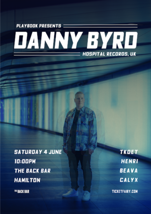 DANNY BYRD (HOSPITAL RECORDS, UK) at Back Bar