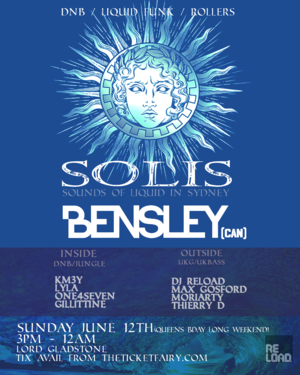 Solis pres - Bensley (can) - Queens Bday Long weekend