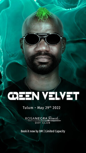 GREEN VELVET @RosaNegra Beach photo