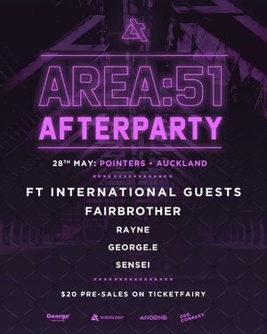 Area:51 Afterparty ft. Fairbrother | Auckland photo