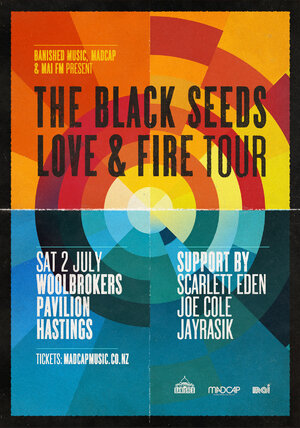 The Black Seeds - Love and Fire tour Hastings photo