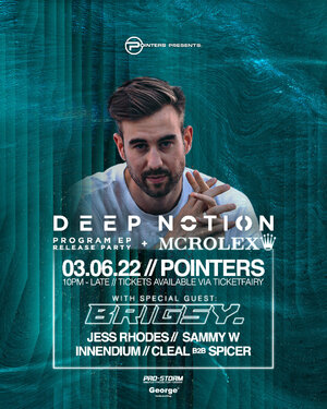 Pointers Presents: Deep Notion - ProgRAM EP Release Party photo
