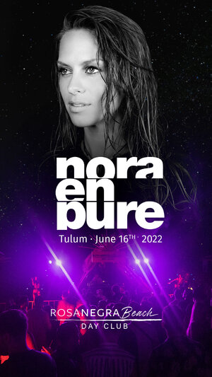 NORA EN PURE @RosaNegra Beach