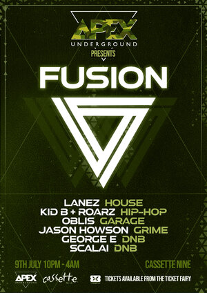 Apex Underground presents Fusion @ Cassette Nine photo