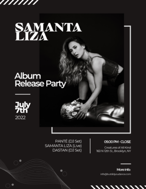 Samanta Liza DEBUT ALBUM Release Party