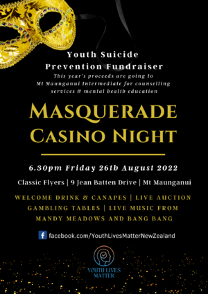 Masquerade Casino Night Fundraiser
