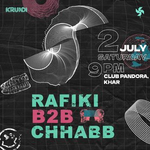 Rafiki b2b Chhabb @ Club Pandora, Khar, Mumbai photo