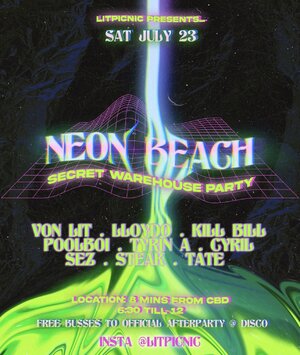 Neon Beach [WAREHOUSE PARTY]