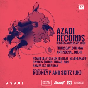 Azadi Records Second Anniversary Tour - Delhi