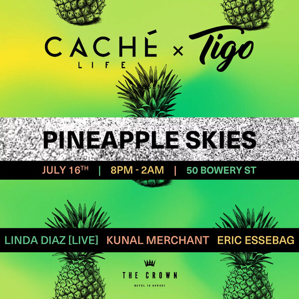 PINEAPPLE SKIES Tickets New York The Crown The Ticket Fairy