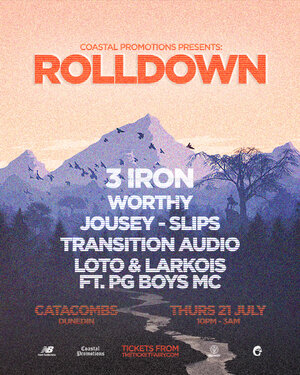 Coastal Promotions Presents: Rolldown - Dunedin