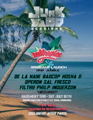 Junkyard x Subtropics festival Brisbane launch.