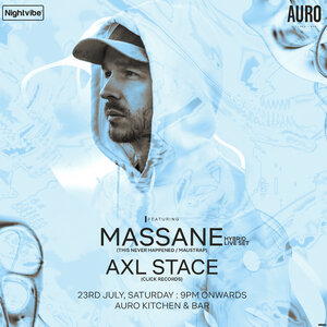 Nightvibe pres. Massane (This Never Happened) & Bisector at Auro