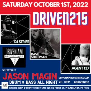 Driven215: Dave Shichman, Dj Strife, Agent 137, Jason Magin photo