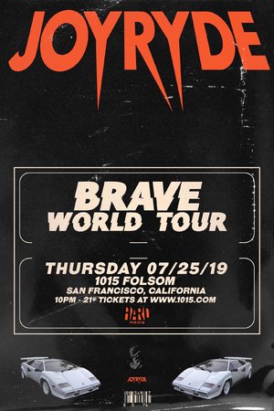 JOYRYDE "Brave" World Tour - San Francisco, CA - 7/25 photo
