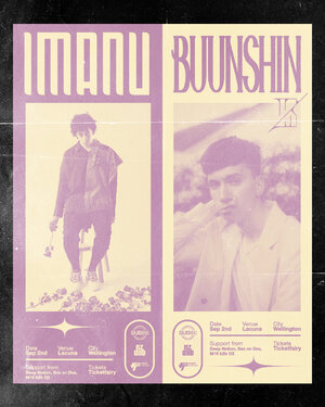 NZ DnB presents: IMANU, Buunshin photo