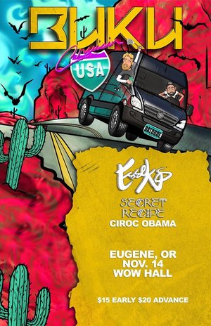 BUKU's 'Crusin' Tour - Eugene, OR - 11/14 photo