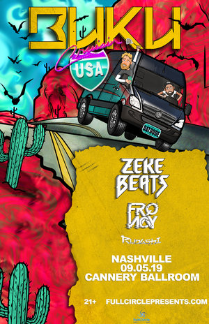 Buku's 'Cruisin' Tour - Nashville, TN - 9/5