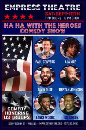 The Real McCoy Comedy Show Honoring Heroes!