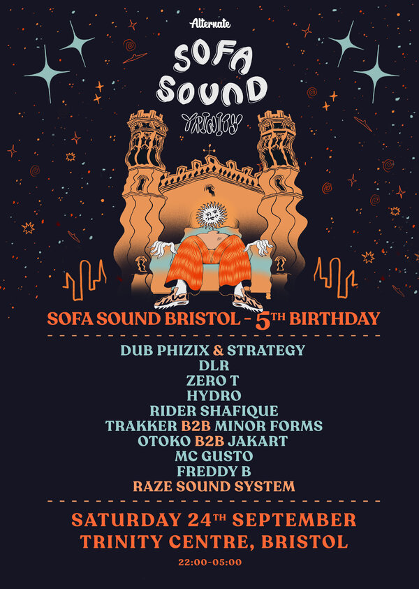 Sofa Sound Bristol 5th Birthday! Tickets Bristol Trinity Centre