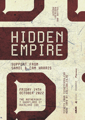 Hidden Empire (GER) - Auckland photo