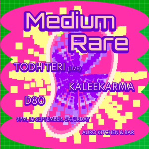MediumRare x Nightvibe | Todh Teri (LIVE), Kaleekarma & D80