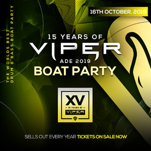 ADE: 15 Years Of Viper - BOAT PARTY