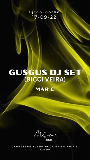 GUS GUS - BIGGI VEIRA (dj set) @MIA TULUM photo