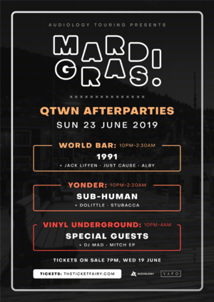 Queenstown Mardi Gras After Party 2019