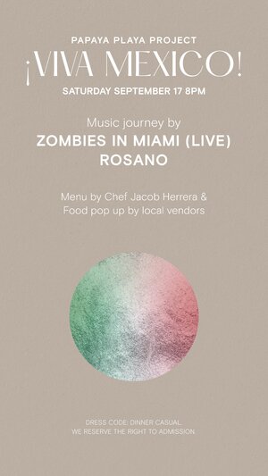 Viva Mexico - September 17 - Zombies in Miami (Live) photo