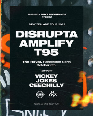 Onyx Recordings ft Disrupta, Amplify & T95 (UK) | Palmy photo