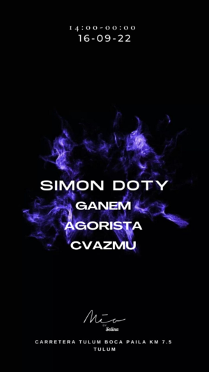 SIMON DOTY @MIA TULUM