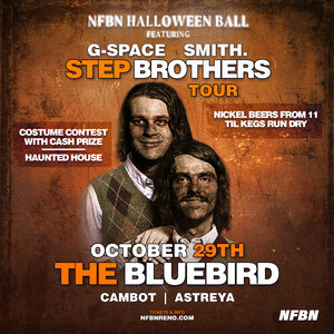 NFBN Halloween Ball with G-Space and Smith. at the Bluebird Reno