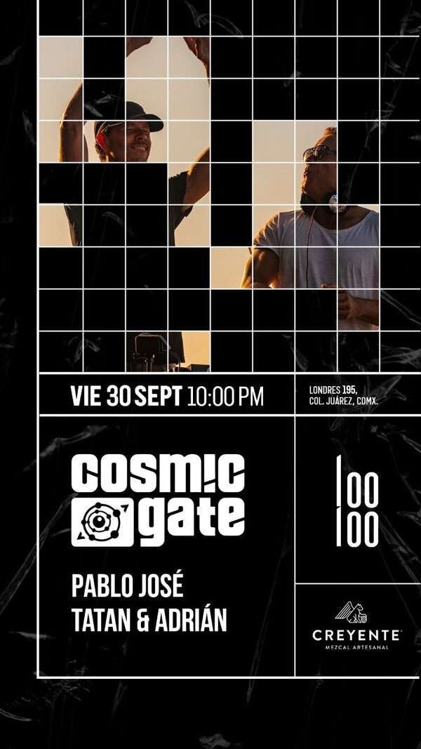 Cosmic Gate @ Looloo's Tickets | Juárez | LooLoo Studio - Ticket Fairy