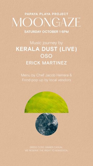 Moongaze - Kerala Dust LIVE - Oso - Erick Martinez