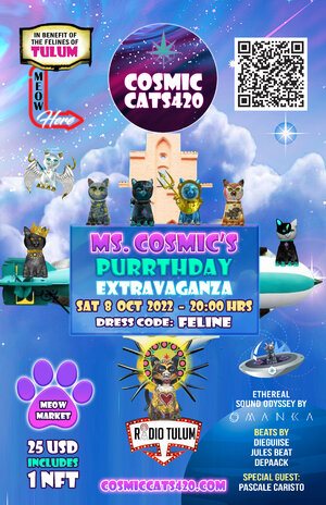 MS. COSMIC´S PURRTHDAY EXTRAVAGANZA