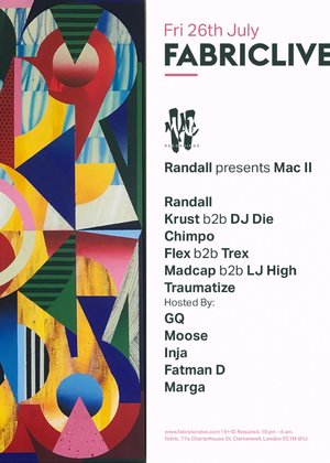 Fabriclive x Randall presents Mac II photo