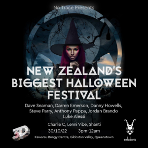 No Trace Presents... NZ's Biggest Halloween Festival
