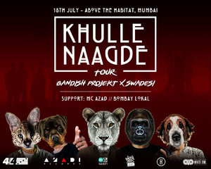 Bandish Projekt x Swadesi in Mumbai / Khulle Naagde Tour photo