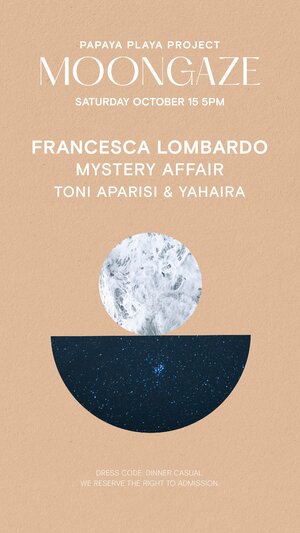 Moongaze - Francesca Lombardo - Mystery Affair - Toni Aparisi & photo