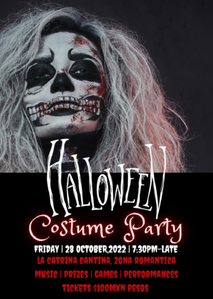 Halloween Costume Party @ La Catrina Cantina