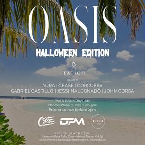OASIS - HALLOWEEN EDITION @Tatich Tulum